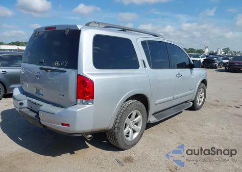 2008 Nissan Armada Se z USA, uszkodzony, nr VIN 5N1AA08DX8N612628